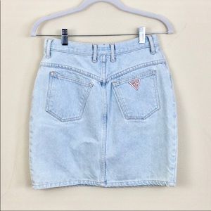 FLASH SALE Vintage Guess Denim Skirt